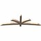 Ekena Millwork Davenport Smooth Timber Gable Bracket, Douglas Fir, 84"W x 28"H x 3 1/2"D x 3 1/2"F, 8/12 Pitch GBW084X28X0404DAV00SDF - alternate 4
